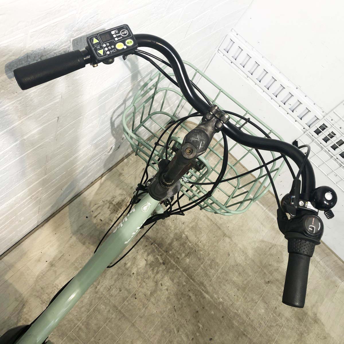 中古電動自転車 ブリヂストン ビッケモブe グリーン 20インチ YI019