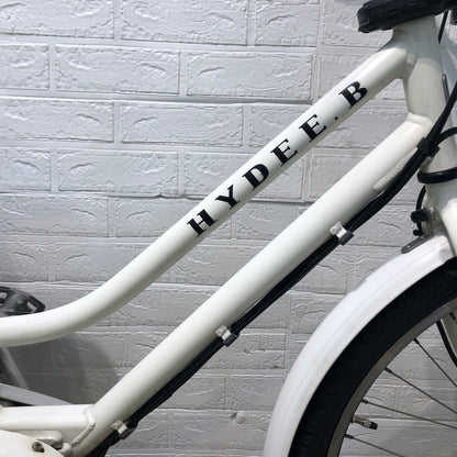 ブリヂストン HYDEE B ハイディ ビー ホワイト 26インチ YV090 【中古車】