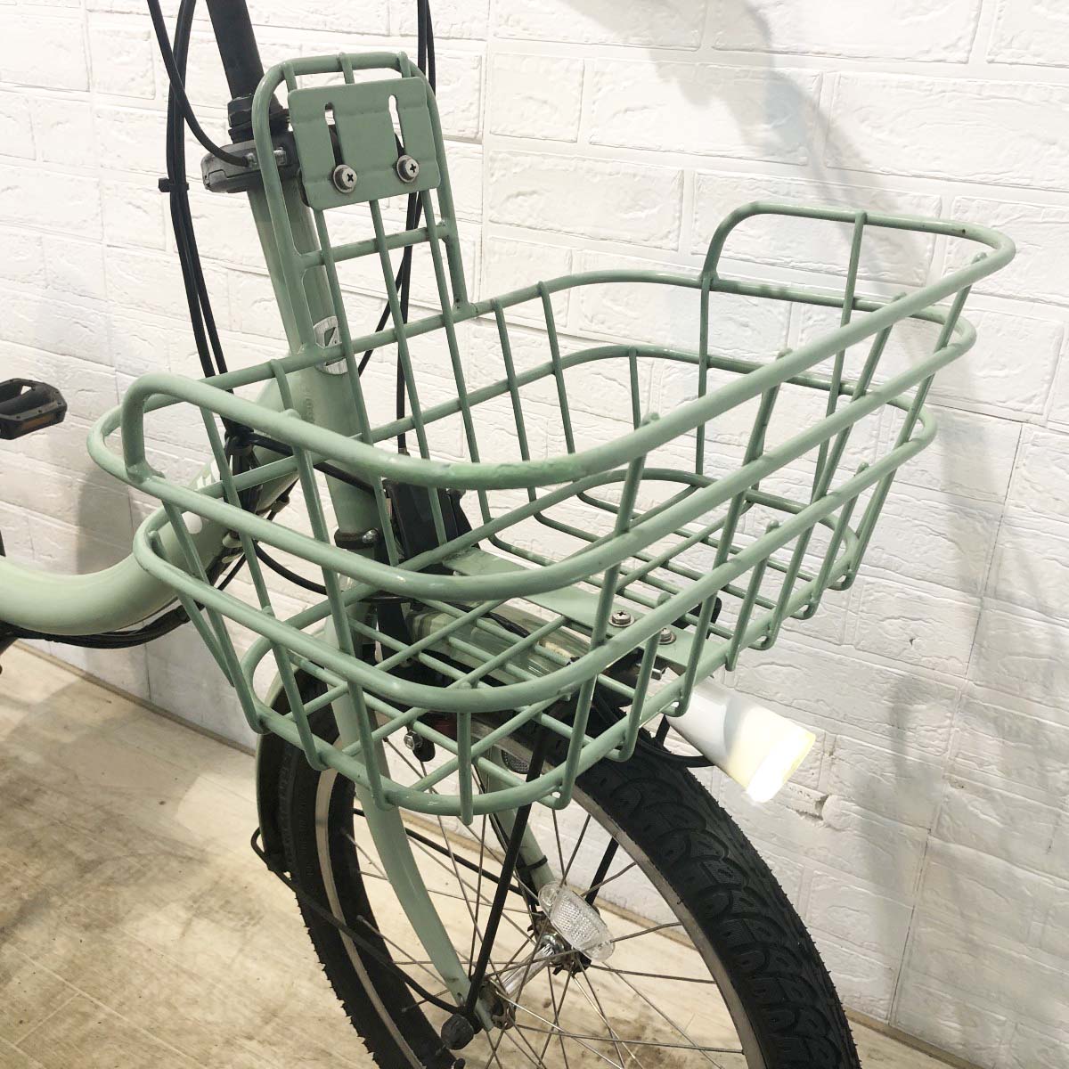 中古電動自転車 ブリヂストン ビッケモブe グリーン 20インチ YI019
