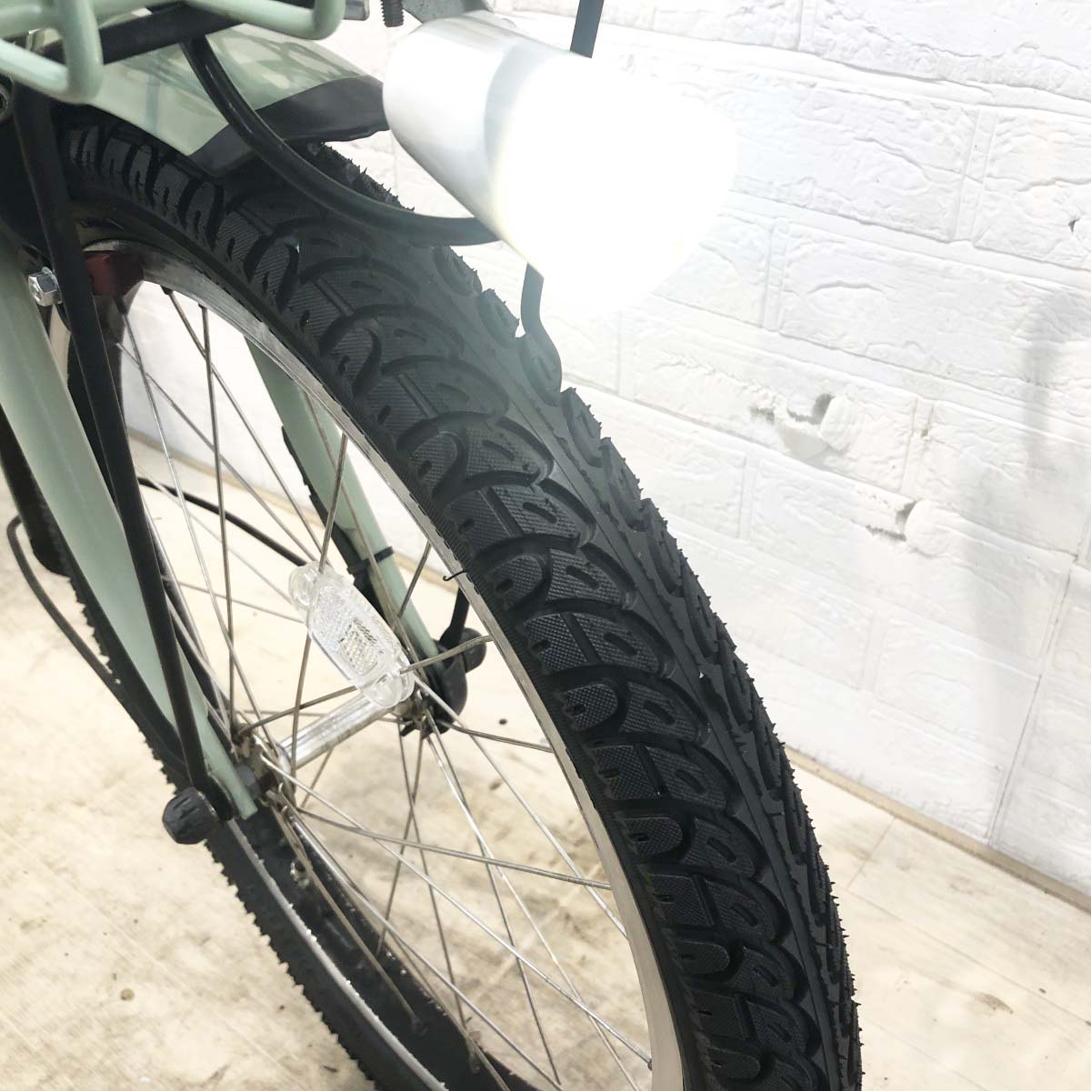 中古電動自転車 ブリヂストン ビッケモブe グリーン 20インチ YI019