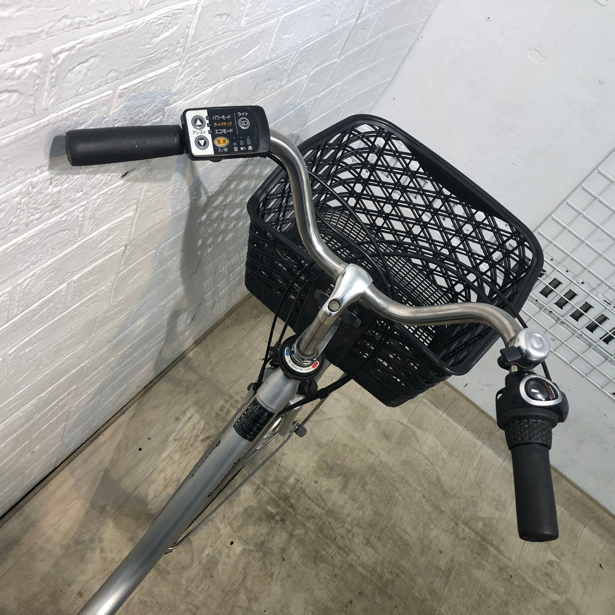 中古電動自転車 パナソニック ビビ TX シルバー 26インチ YD017