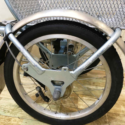 ブリヂストン アシスタ ワゴン ブルー 前18×後16インチ KB092【中古車】