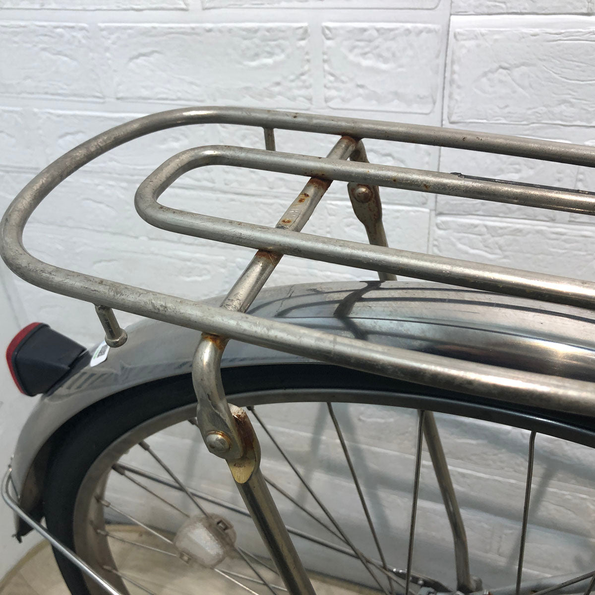 中古電動自転車 パナソニック ビビ TX シルバー 26インチ YD017