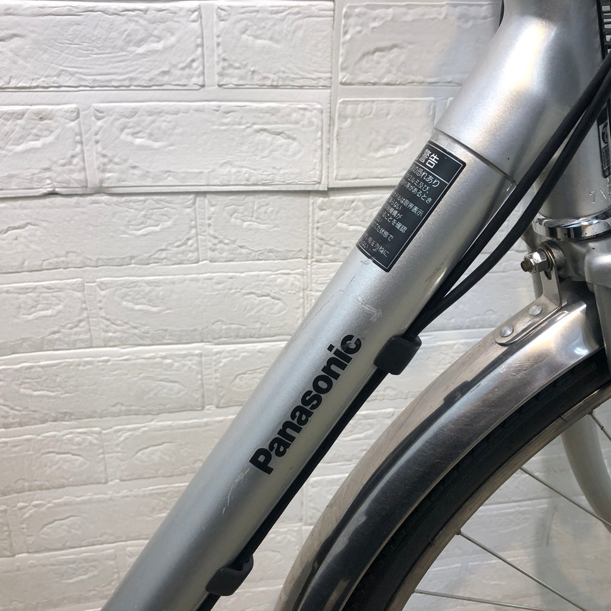 中古電動自転車 パナソニック ビビ TX シルバー 26インチ YD017