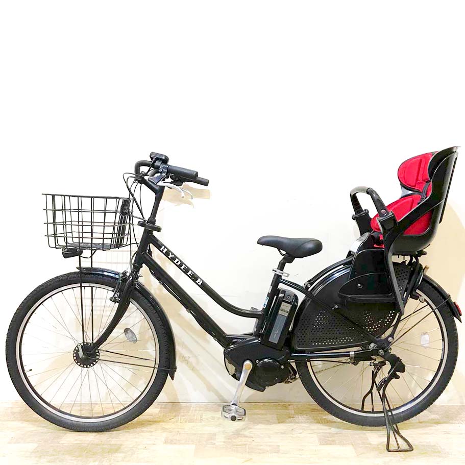 中古電動自転車 ブリヂストン ハイディB ブラック 26インチ KG096
