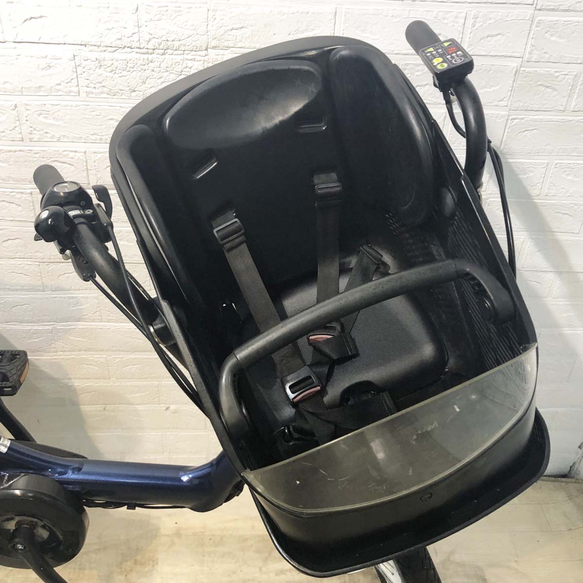 中古電動自転車 ヤマハ PAS キッスミニ ネイビー 20インチ YI020
