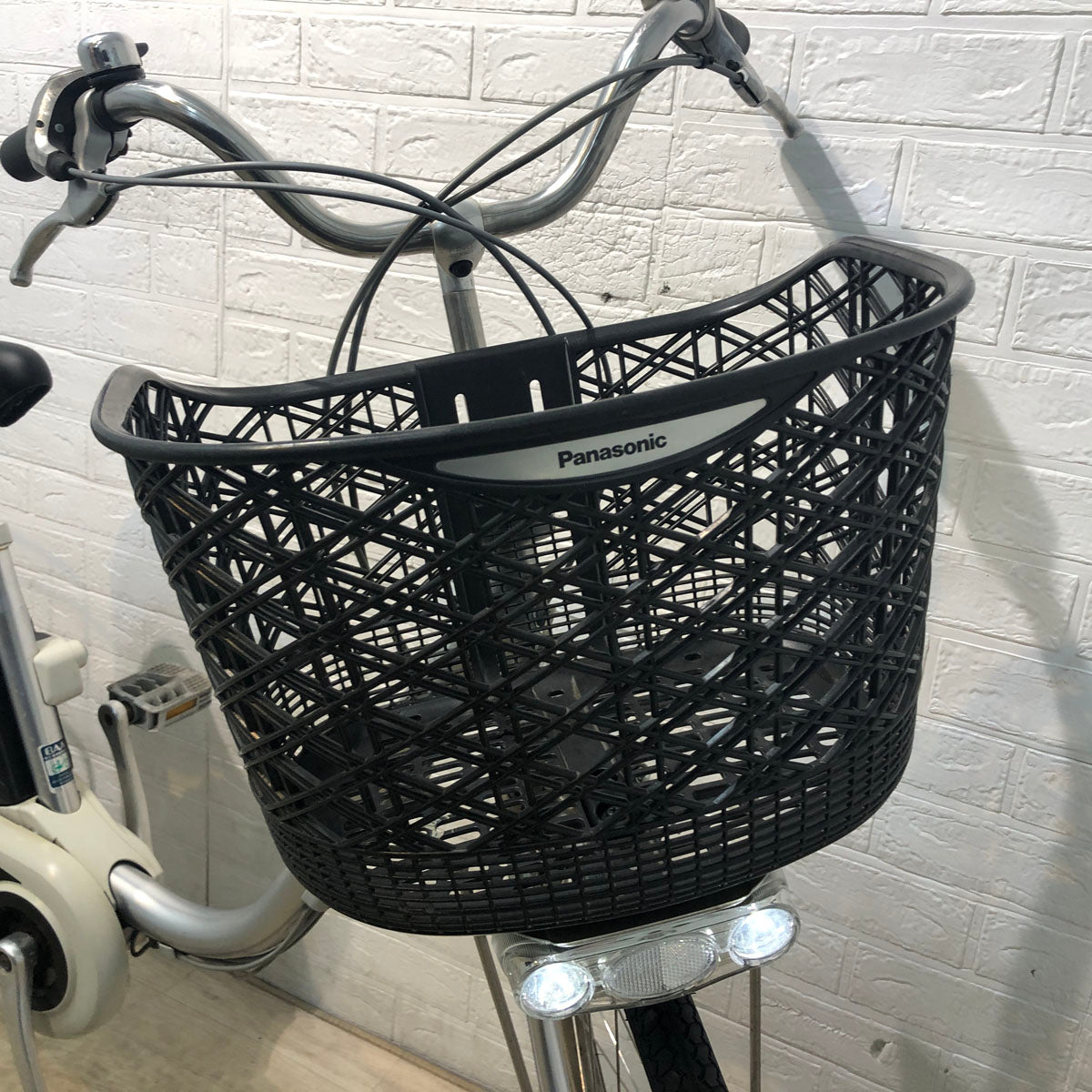 中古電動自転車 パナソニック ビビ DX シルバー 26インチ YD018