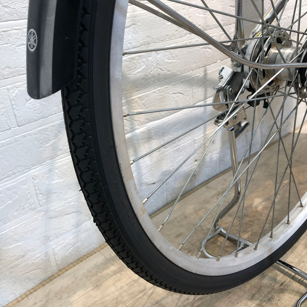 中古電動自転車 ヤマハパス 26インチ シルバー　横浜 No.3638 ヤマハ PAS With 電動アシスト自転車 2026年モデル 26インチ 内装3段