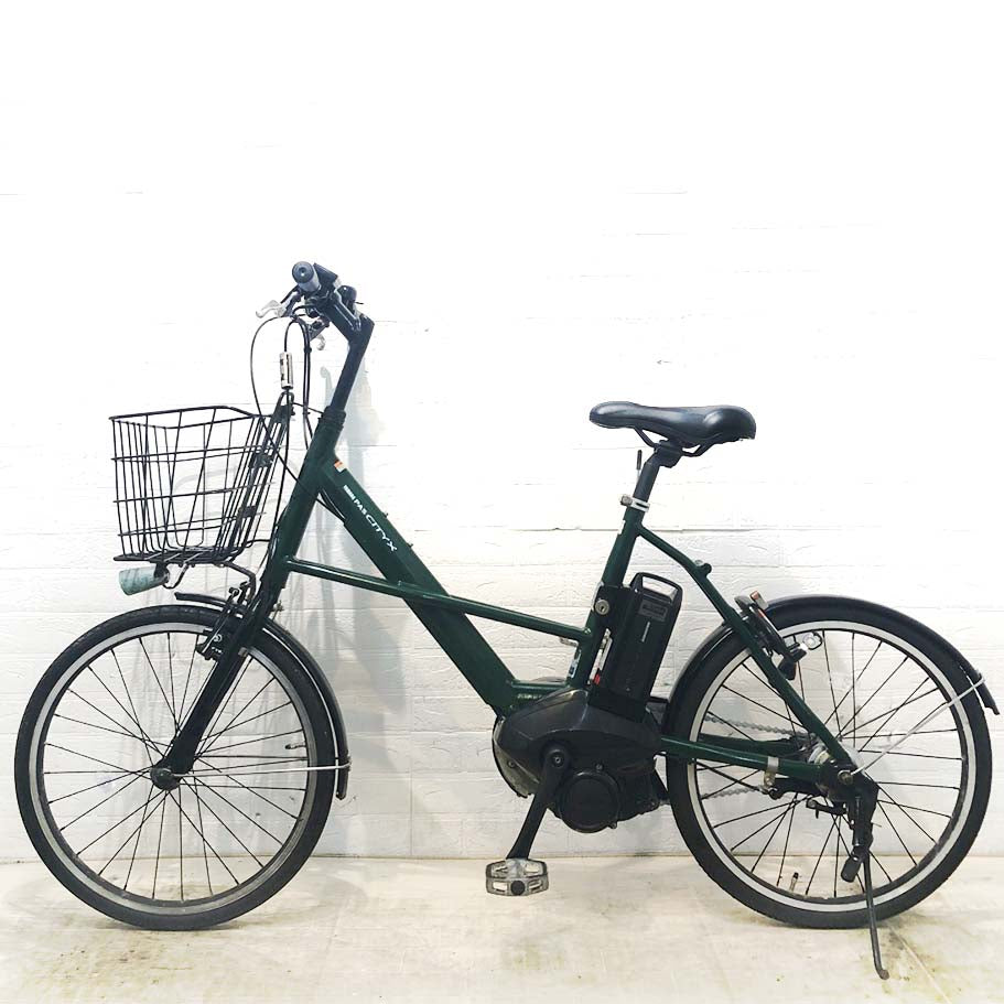 中古電動自転車 ヤマハ PAS シティX グリーン 20インチ YI021