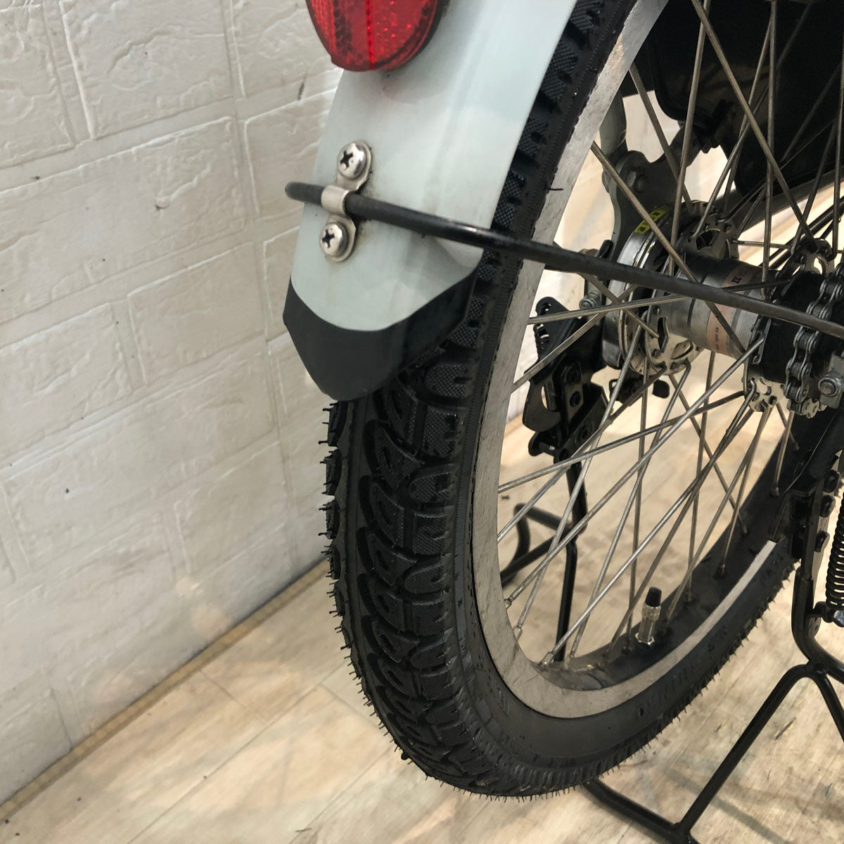 中古電動自転車 ブリヂストン bikke MOB e ビッケ モブ イー グレー 20インチ YD019