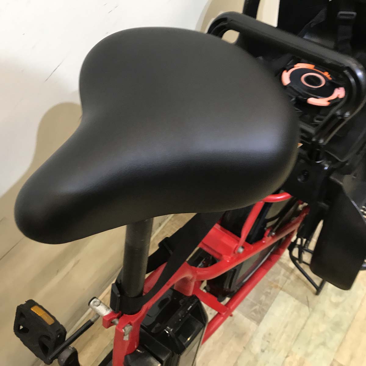 中古電動自転車 ヤマハ PAS Kiss mini パス キッス ミニ レッド 20インチ KB094