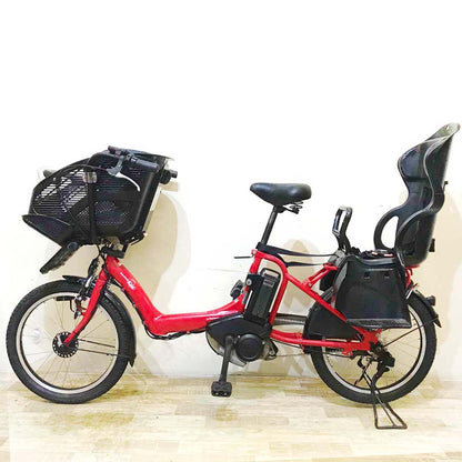 ヤマハ PAS Kiss mini パス キッス ミニ レッド 20インチ KB094【中古車】