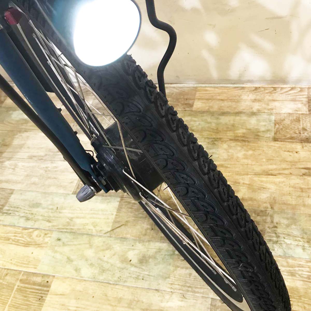 中古電動自転車 ブリヂストン ビッケグリ グリーン 24×20インチ KG098