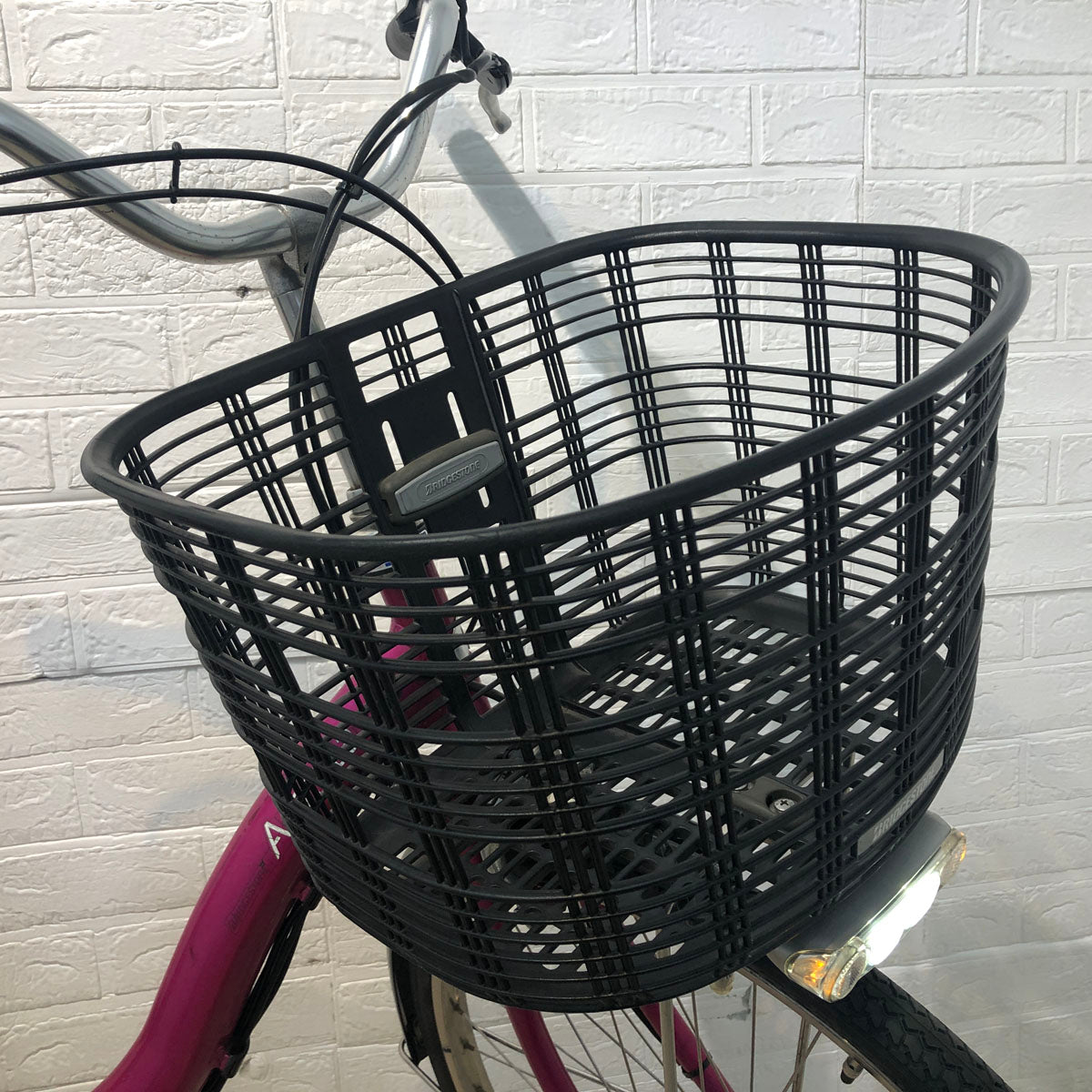 中古電動自転車 ブリヂストン アシスタ ロイヤル ピンク 24インチ YD020