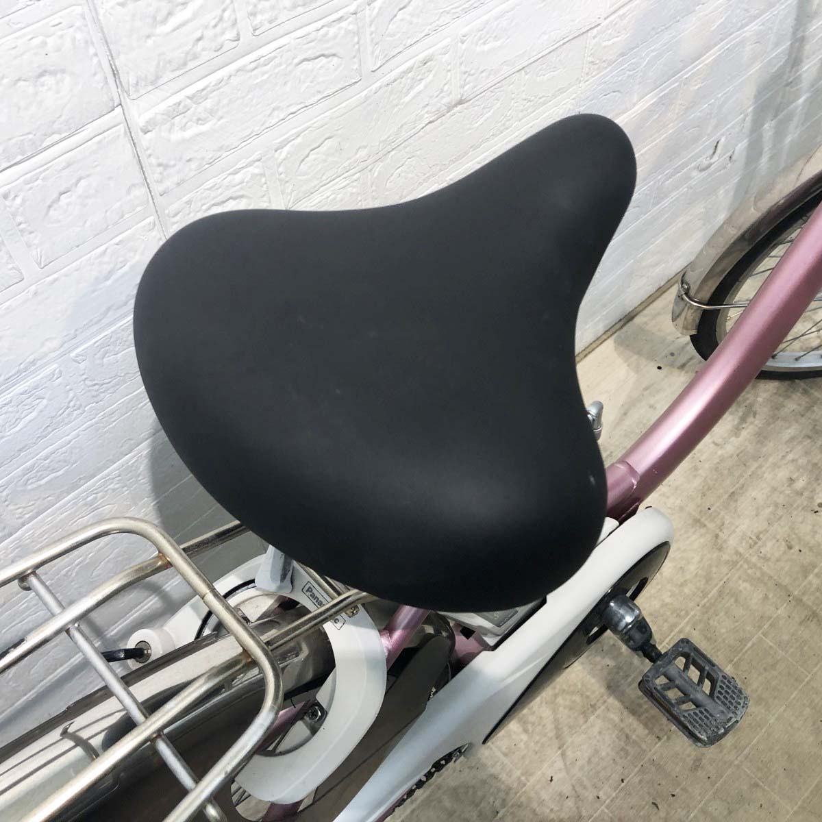 中古電動自転車 パナソニック ビビNX ピンク 26インチ YI022