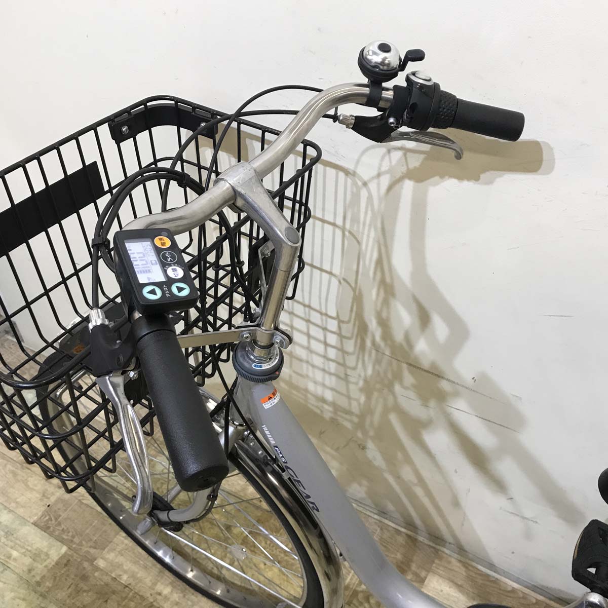 中古電動自転車 ヤマハ PAS GEAR U パス ギア ユー シルバー 26インチ KB095 