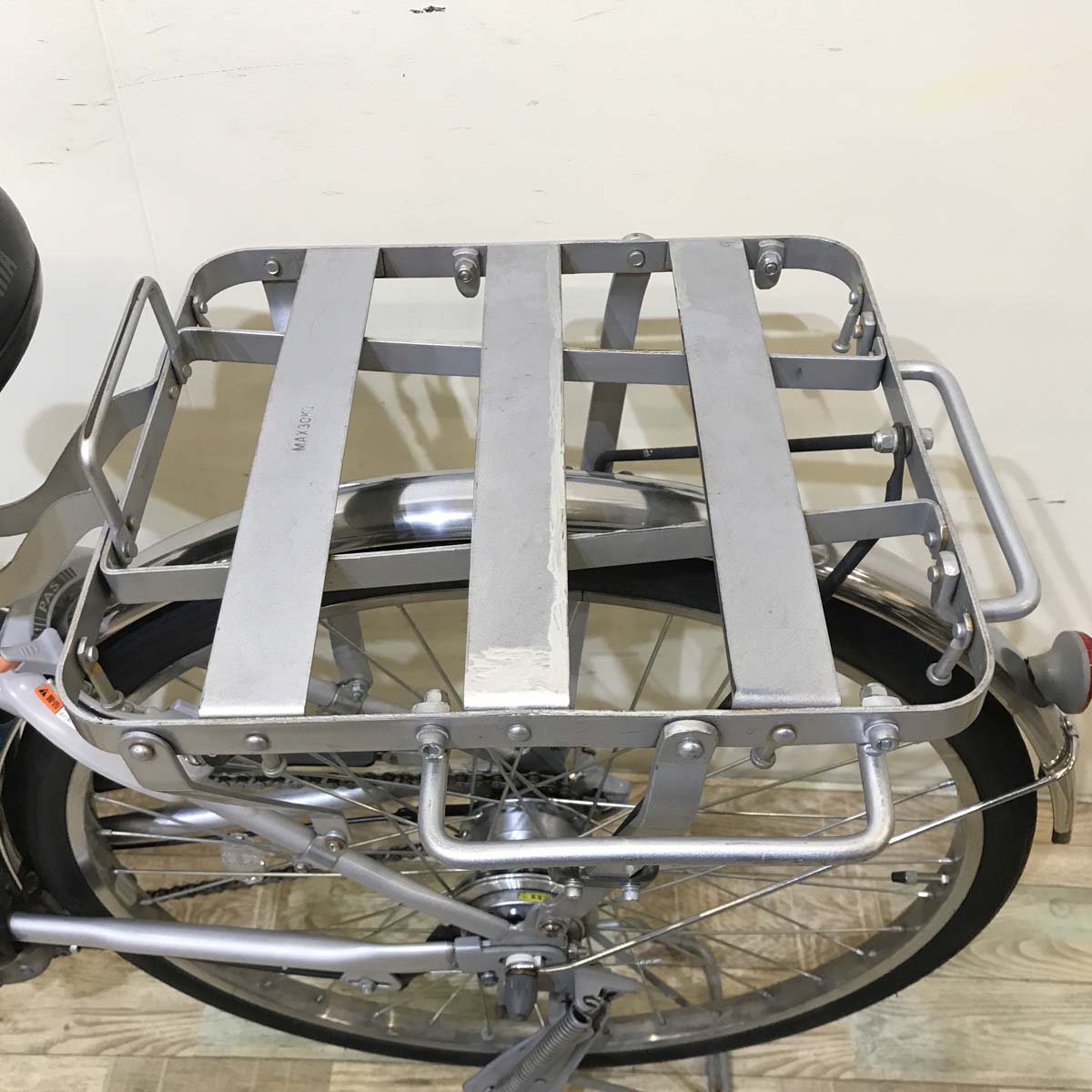 中古電動自転車 ヤマハ PAS GEAR U パス ギア ユー シルバー 26インチ KB095 