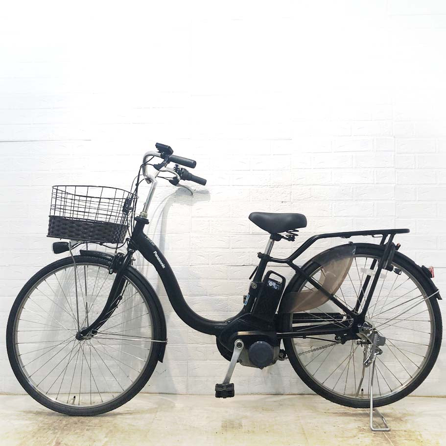 中古電動自転車 パナソニック ティモL ブラック 26インチ YI023