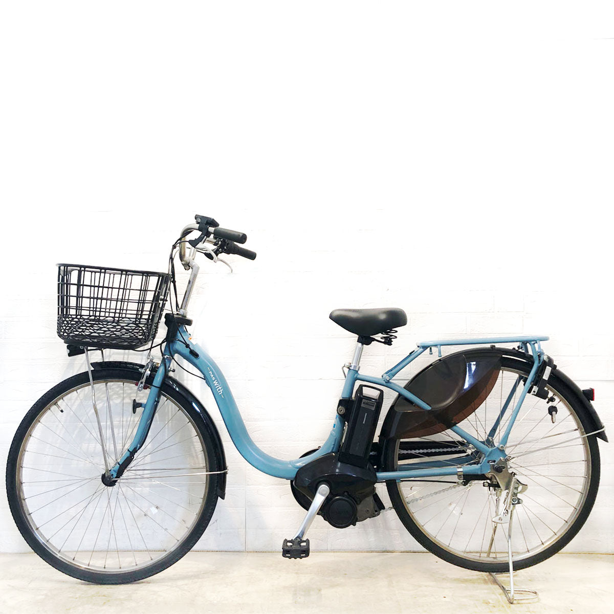 ヤマハ PAS With パス ウィズ ブルー 26インチ YD021 【中古車】