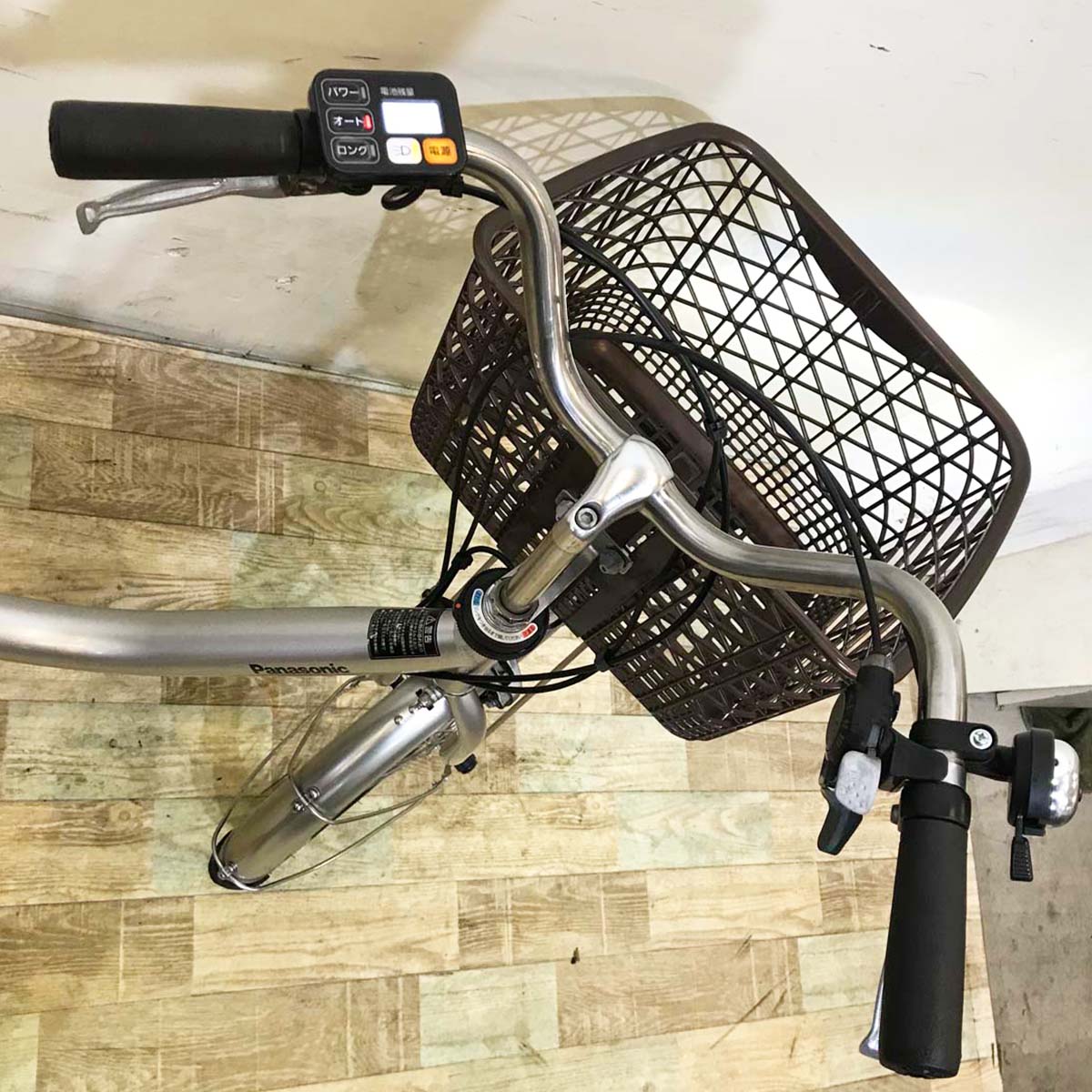 中古電動自転車 パナソニック ビビ L 20 シルバー 20インチ KB096