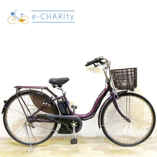 ヤマハ PAS ナチュラ パープル 26インチ KG099 【中古車】