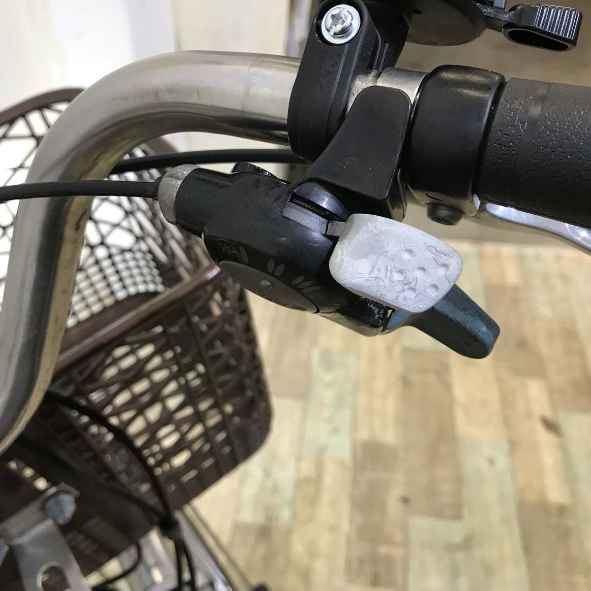 中古電動自転車 パナソニック ビビ L 20 シルバー 20インチ KB096