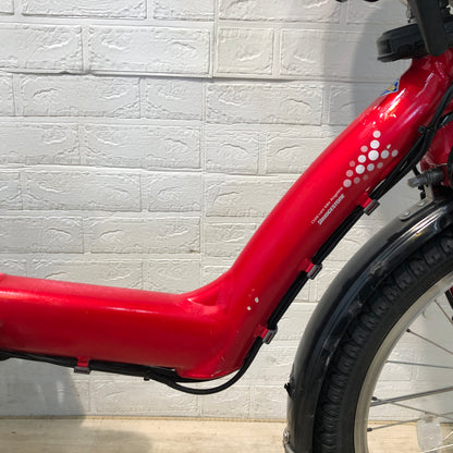 ブリヂストン アンジェリーノ プティット e レッド 20インチ YQ078【中古車】