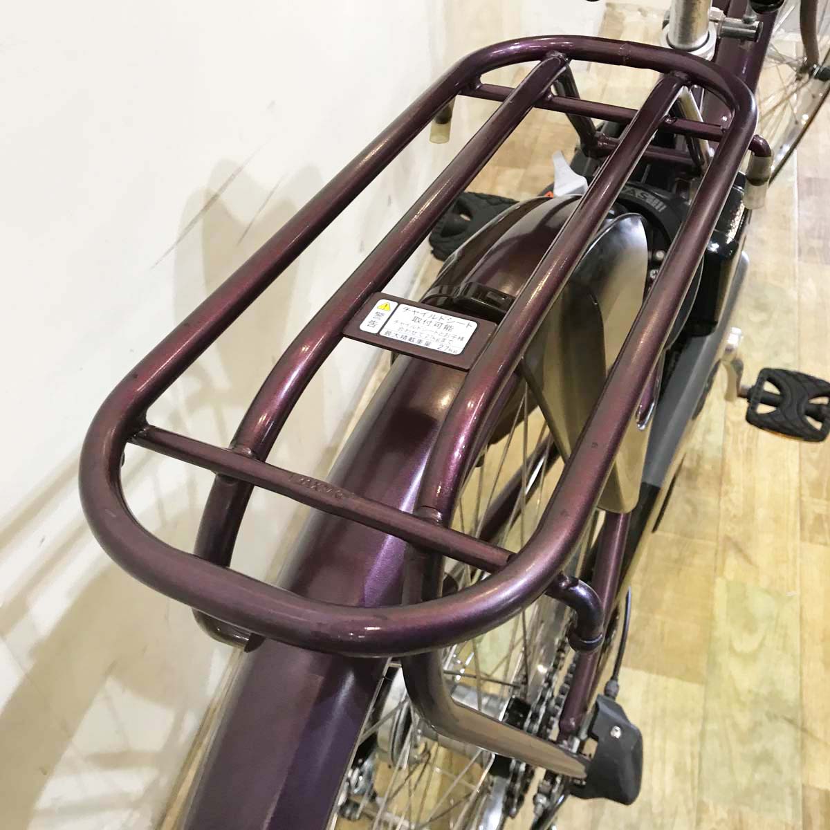 ヤマハ PAS ナチュラ パープル 26インチ KG099 【中古車】