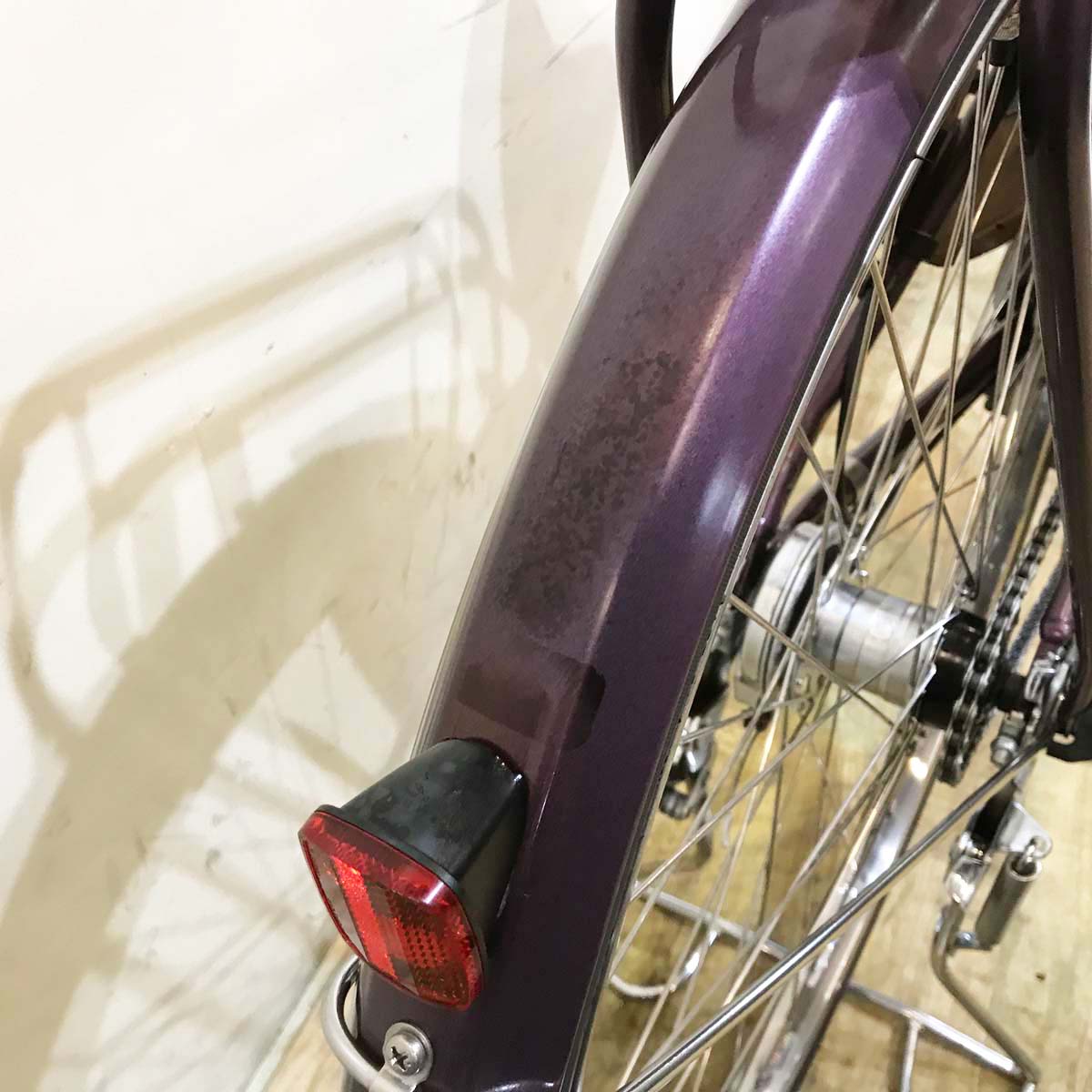 ヤマハ PAS ナチュラ パープル 26インチ KG099 【中古車】