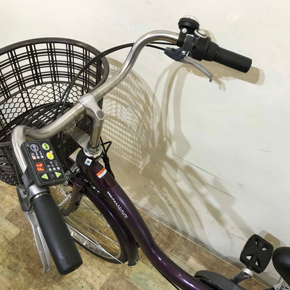 ヤマハ PAS ナチュラ パープル 26インチ KG099 【中古車】