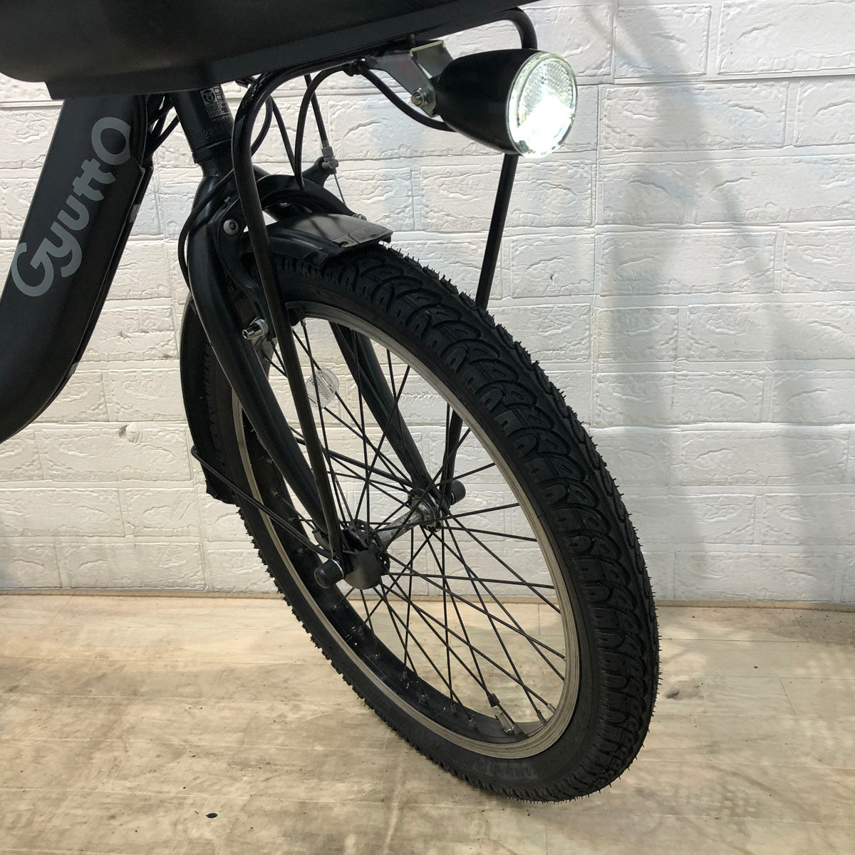 中古電動自転車 パナソニック ギュット クルーム R DX ブラック 20インチ SR417Y