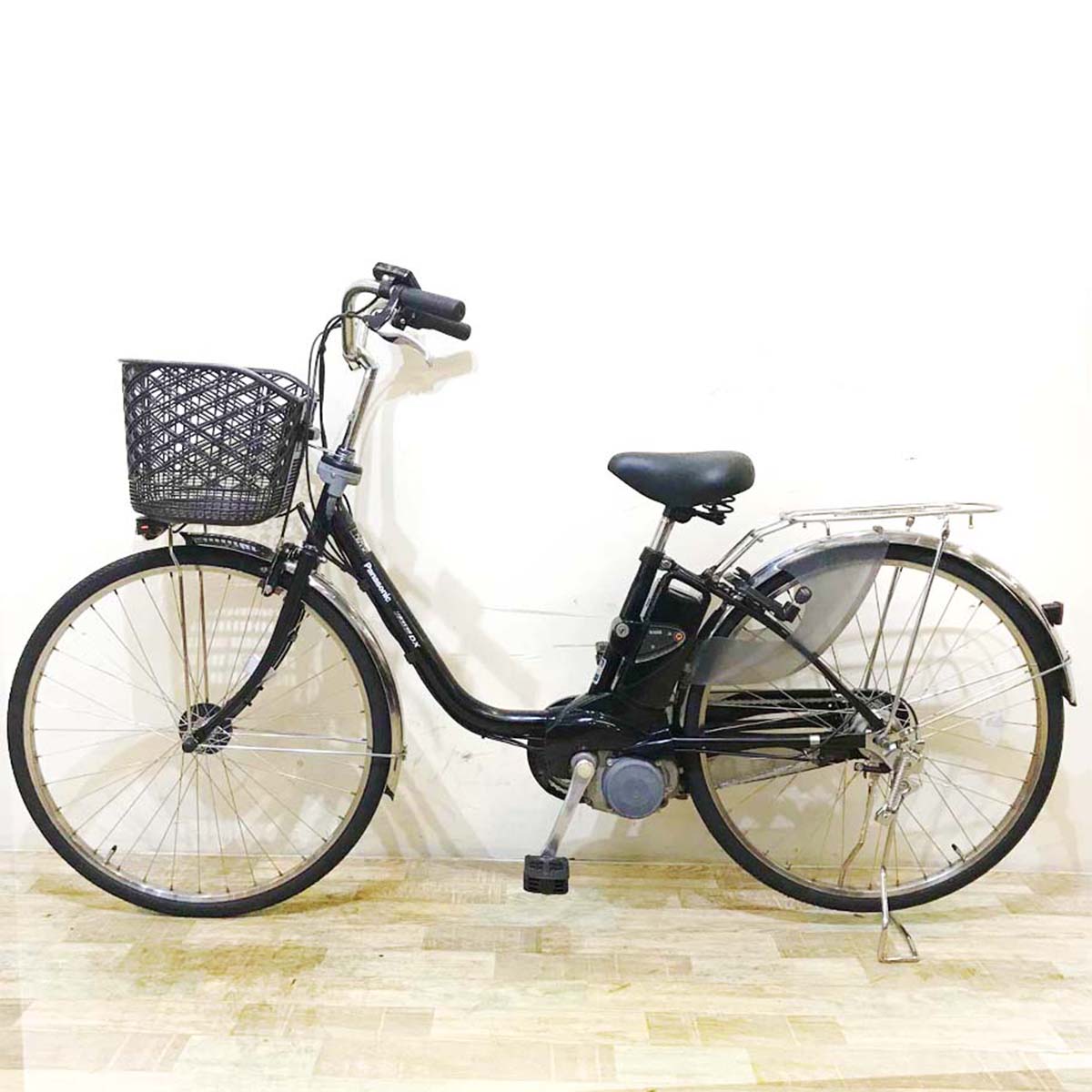 中古電動自転車  パナソニック ビビ DX ブラック 26インチ KB097