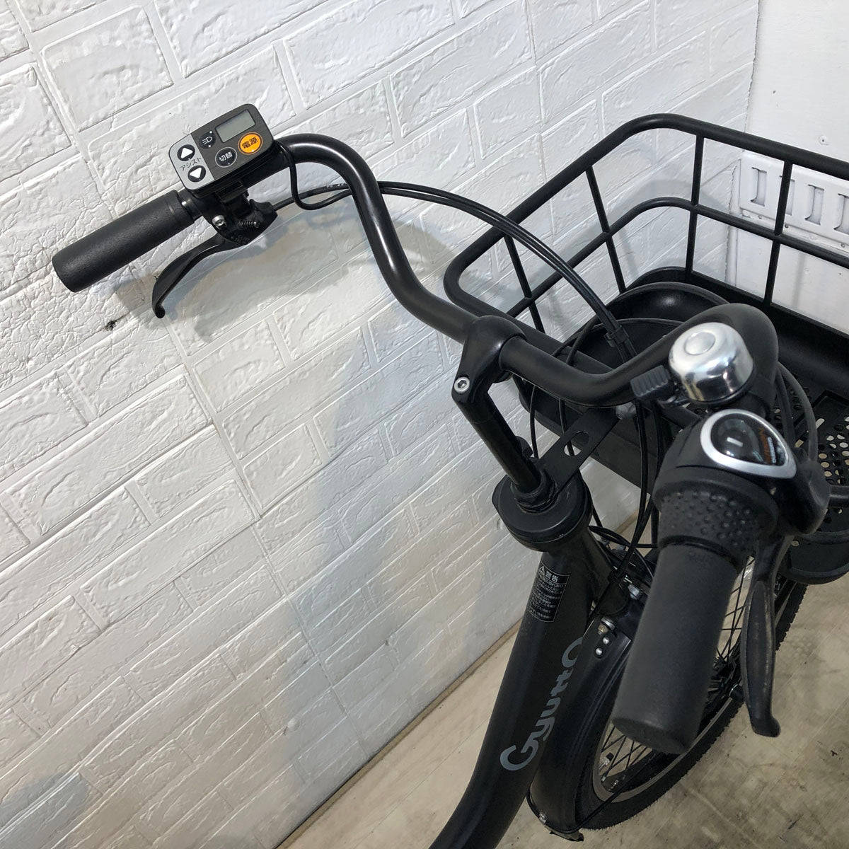 中古電動自転車 パナソニック ギュット クルーム R DX ブラック 20インチ SR417Y