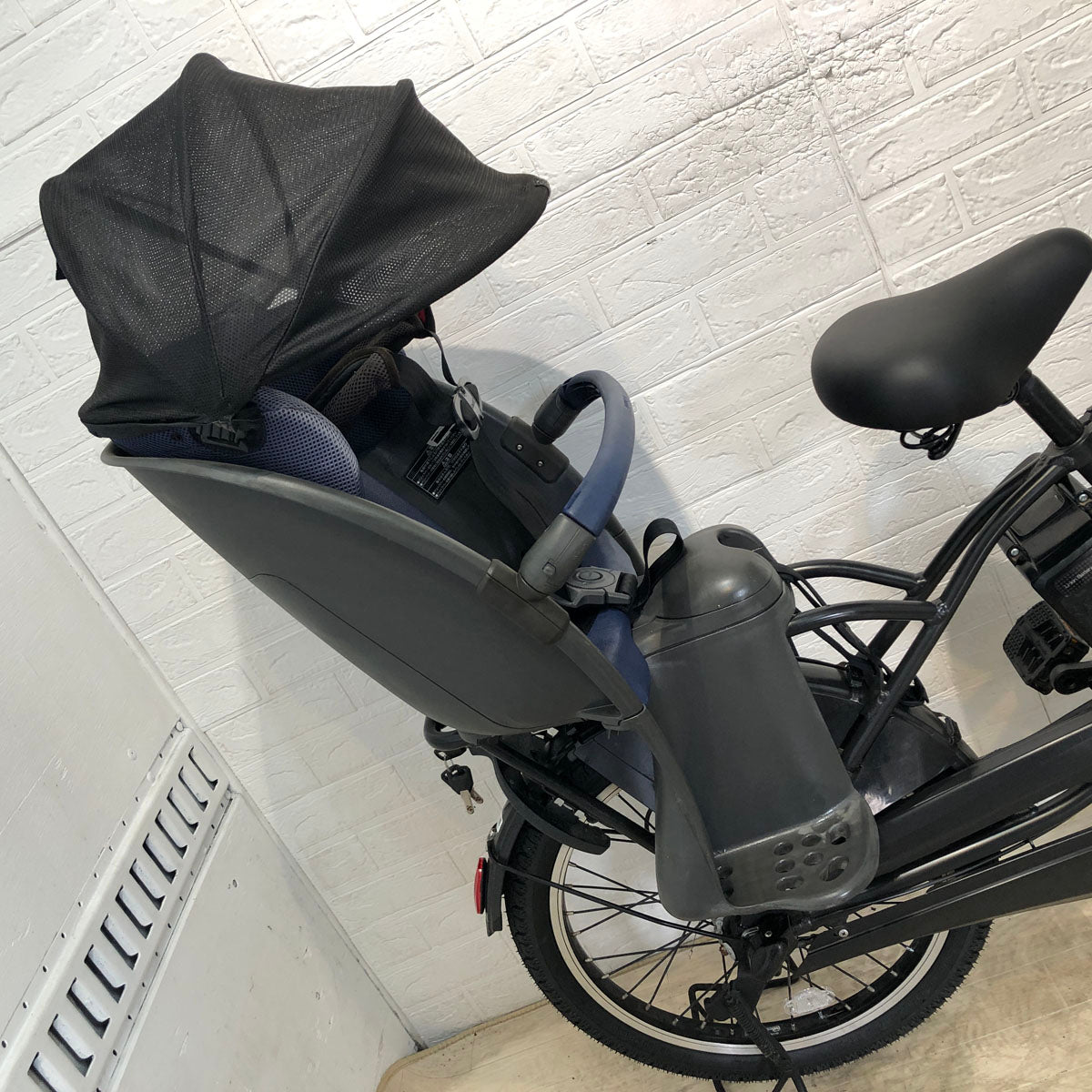 中古電動自転車 パナソニック ギュット クルーム R DX ブラック 20インチ SR417Y