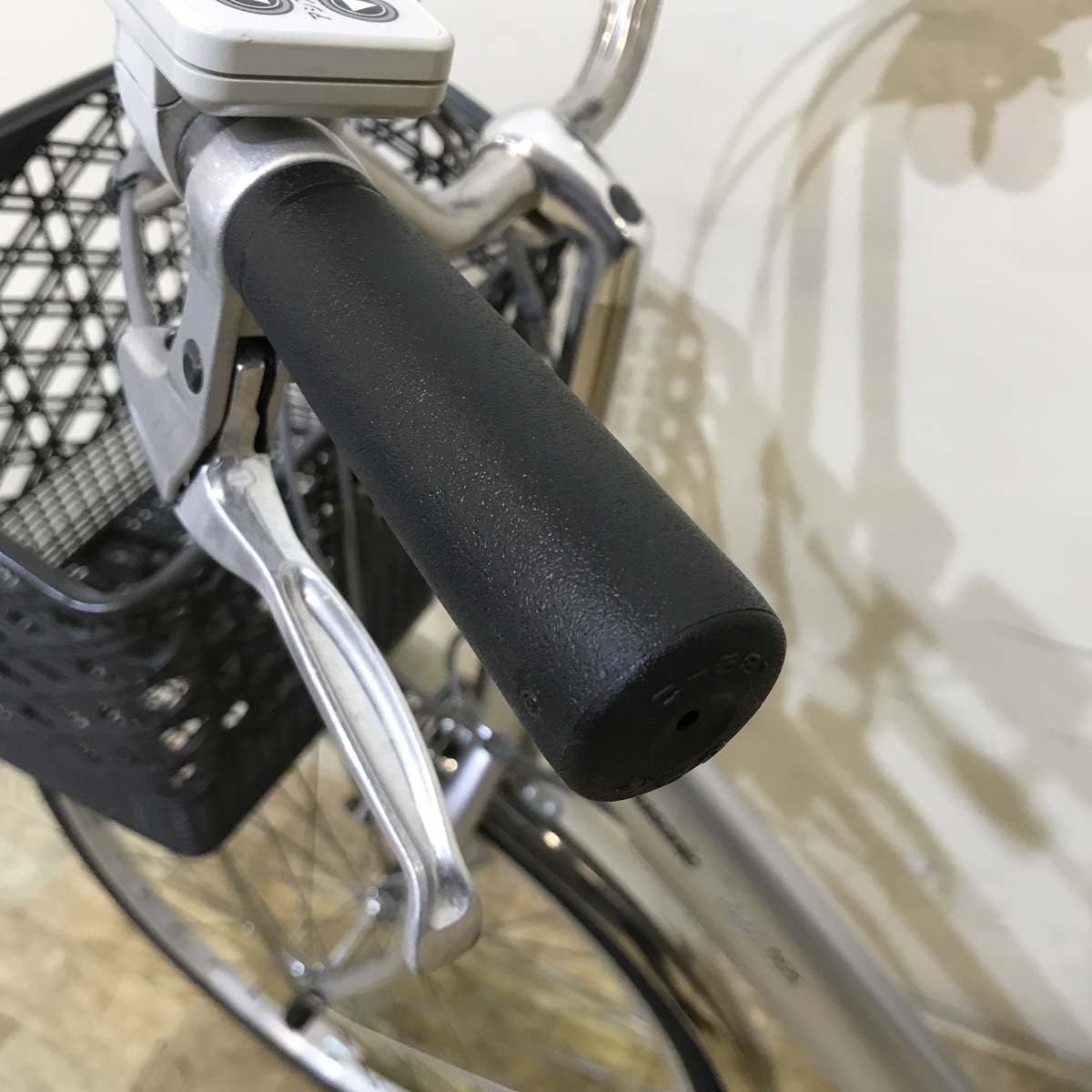 中古電動自転車 パナソニック ビビNX シルバー 26インチ KG100