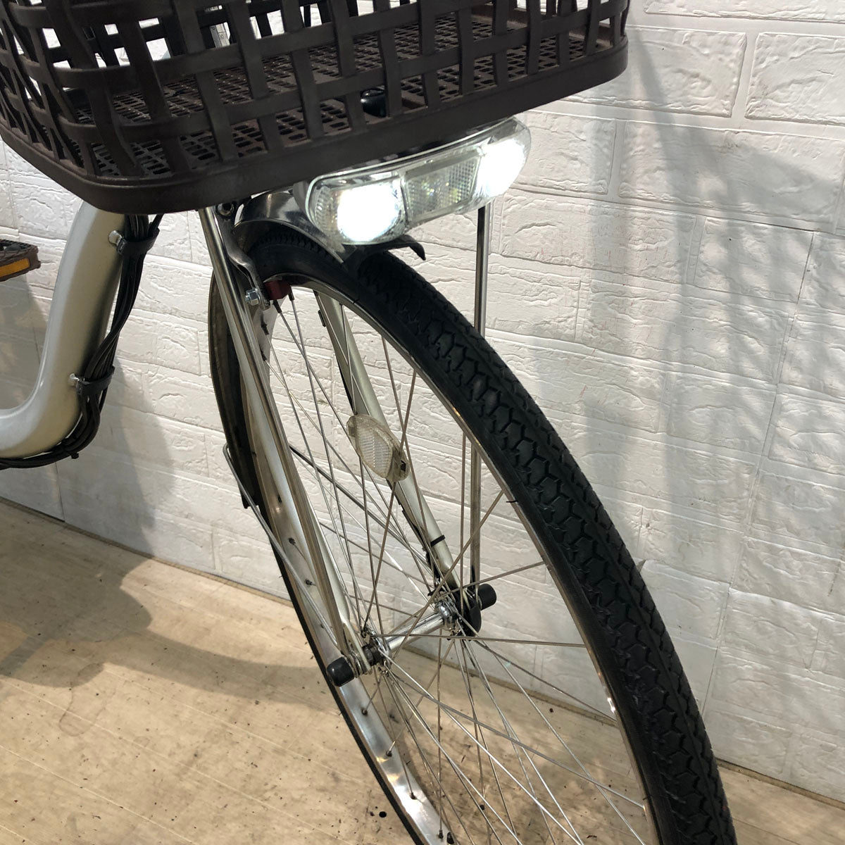 ヤマハ PAS ナチュラ スーパー シルバー 26インチ YV096 【中古