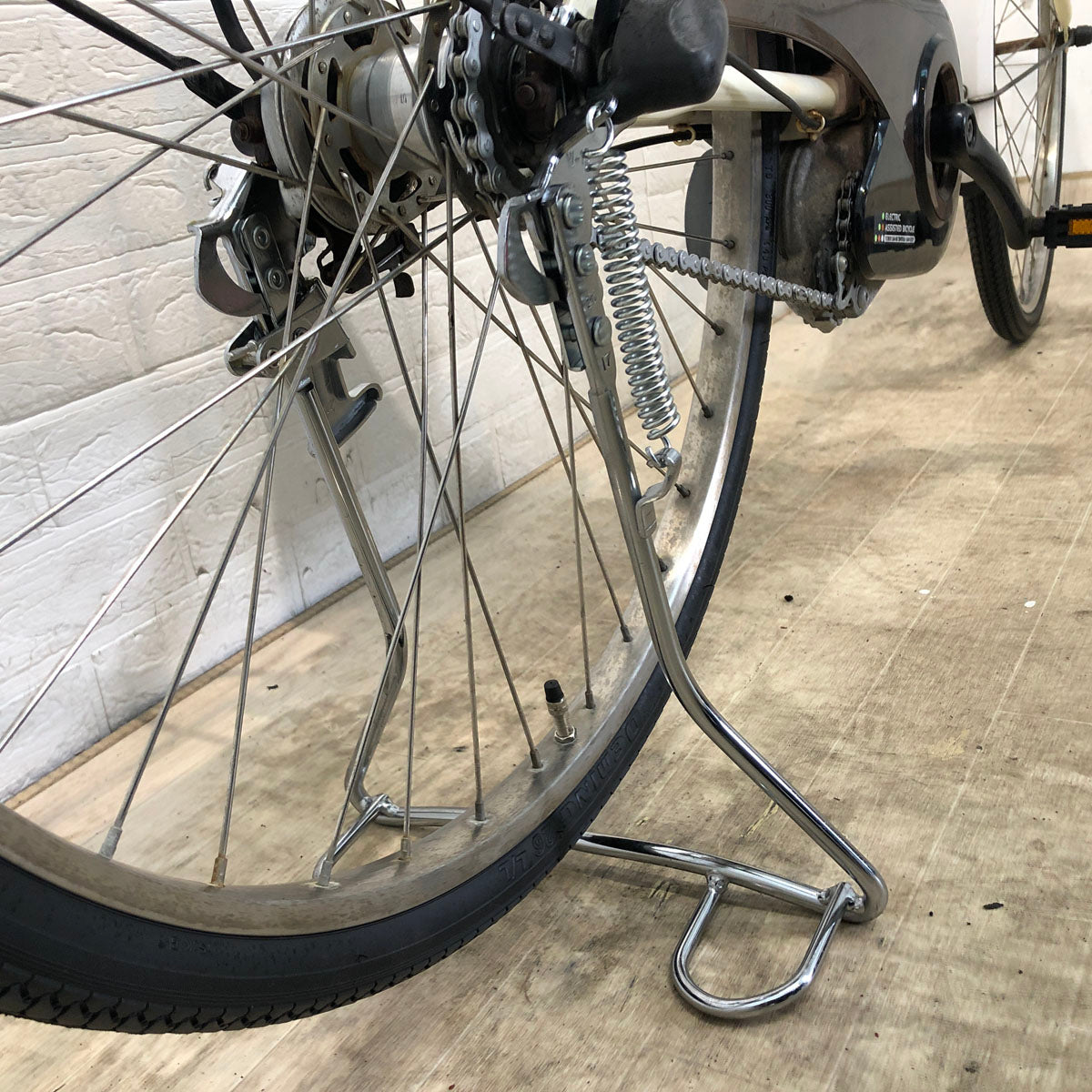 中古電動自転車 パナソニック エーガールズ ホワイト 26インチ YD022