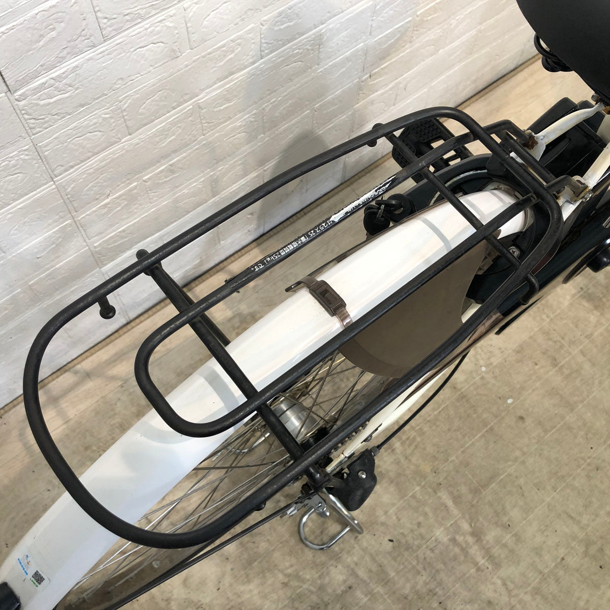 中古電動自転車 パナソニック エーガールズ ホワイト 26インチ YD022