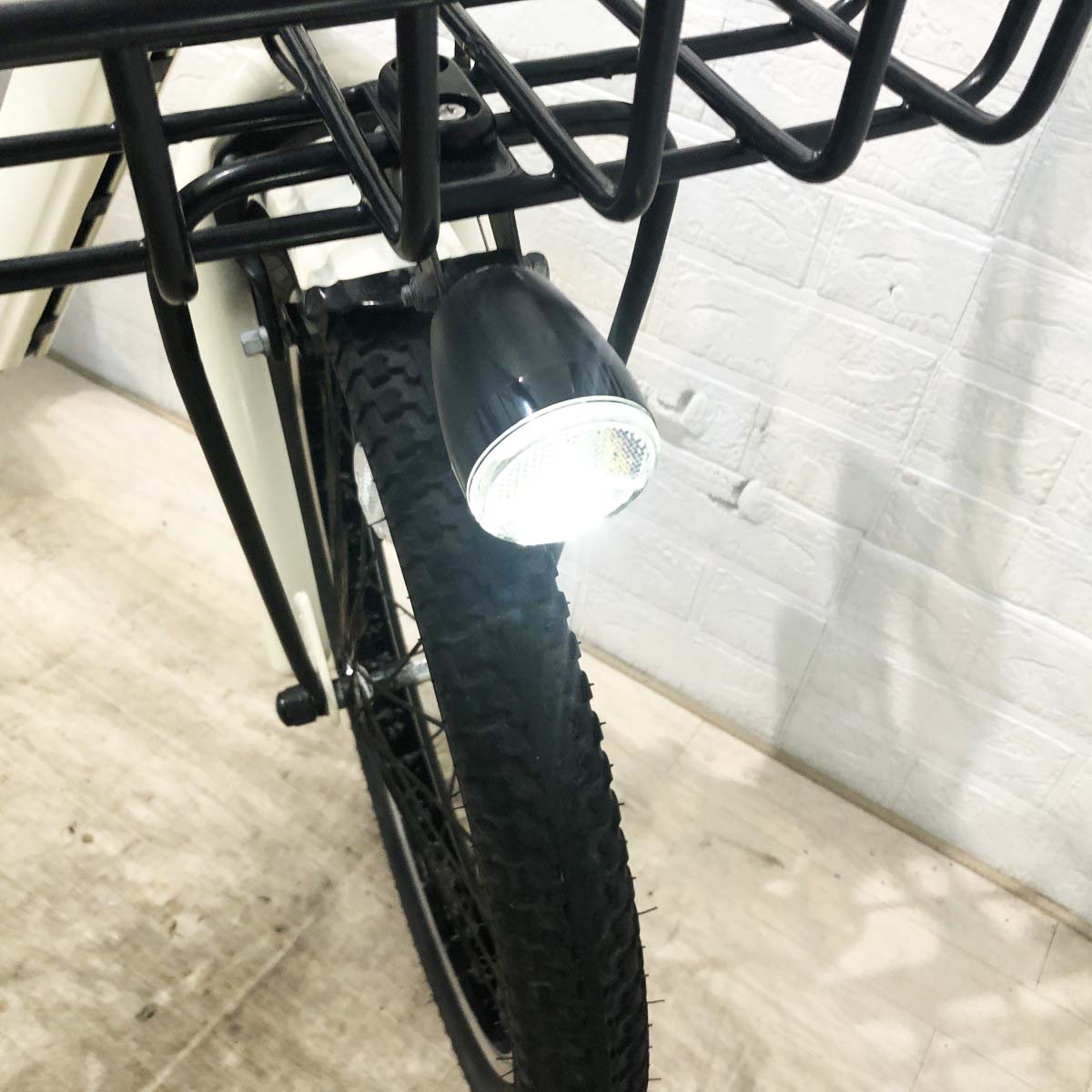 中古電動自転車 パナソニック ギュットアニーズ ホワイト 20インチ YI026