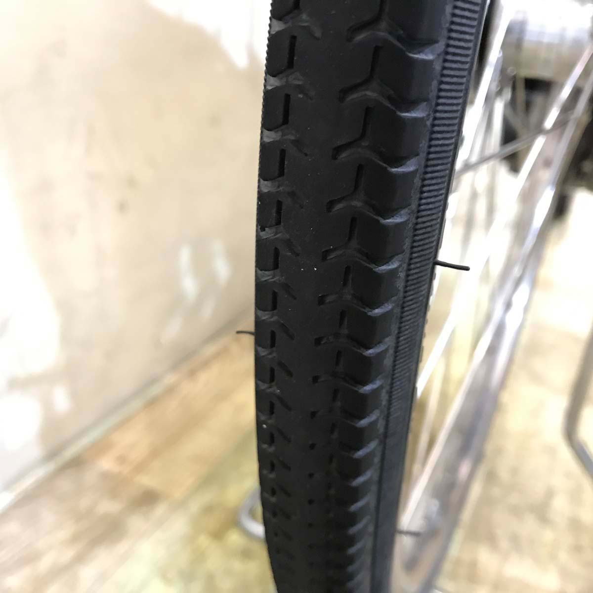 中古電動自転車 パナソニック ビビDX オレンジ 26インチ KG101