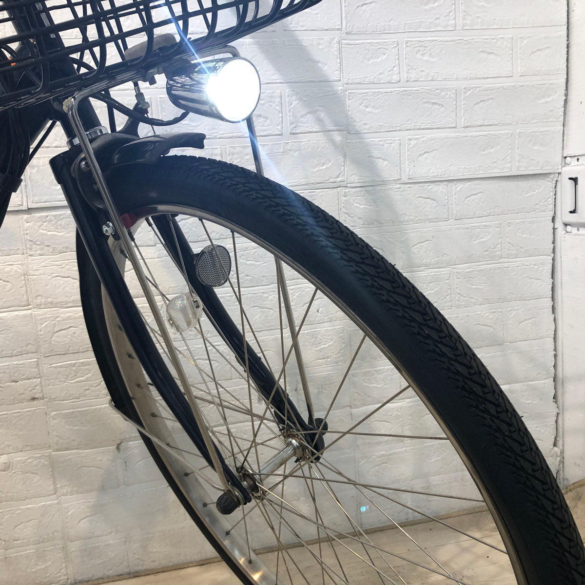 中古電動自転車 ヤマハ PAS ラフィーニ ネイビー 26インチ YD023