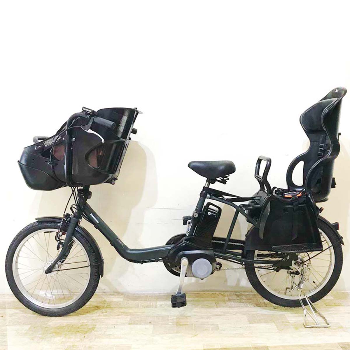 中古電動自転車 パナソニック ギュット ミニ DX グリーン 20インチ KB099