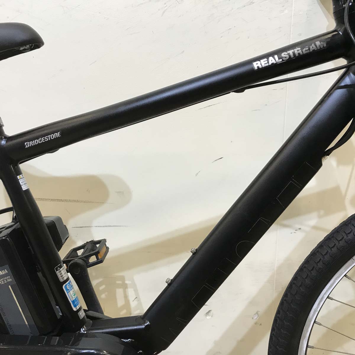 中古電動自転車 ブリヂストン リアルストリーム ブラック 26インチ KG102