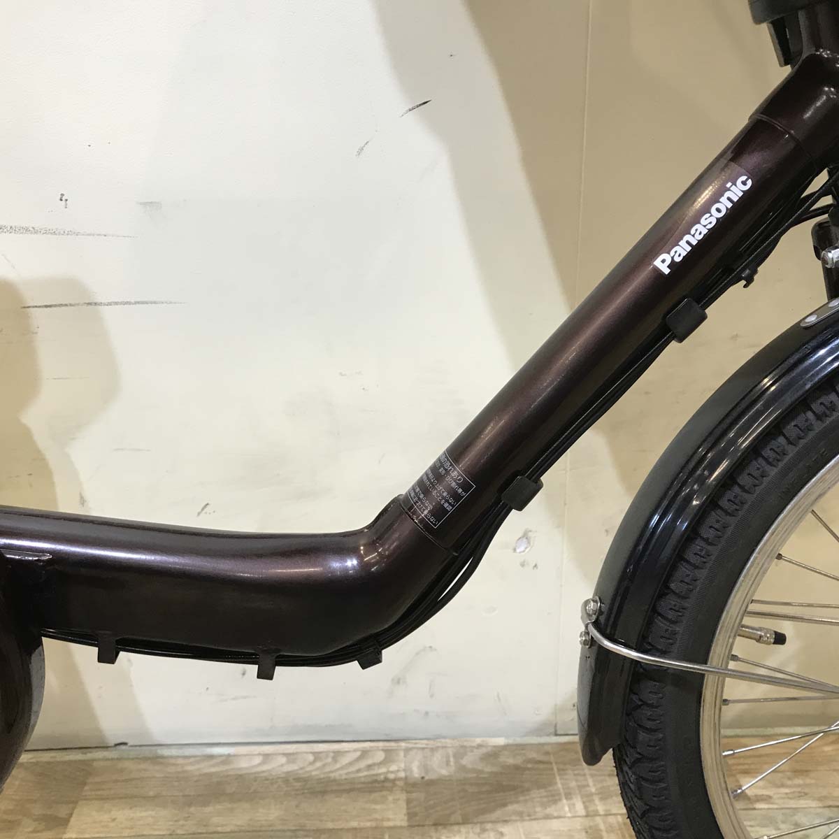 中古電動自転車 パナソニック ギュット ミニ DX ブラウン 20インチ KB100