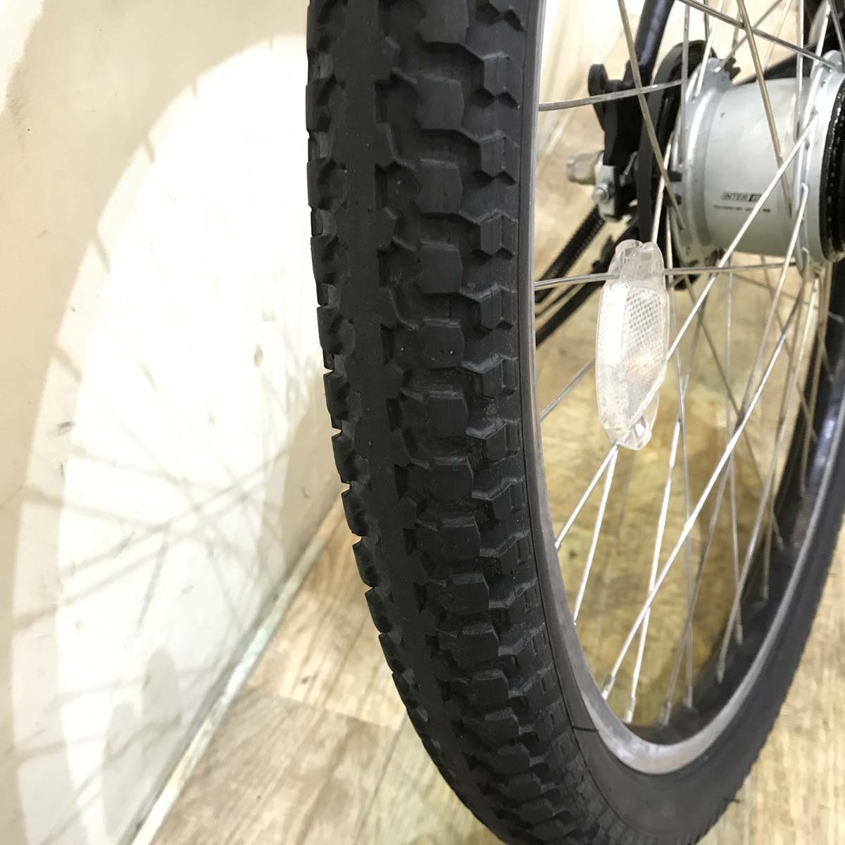 中古電動自転車 ブリヂストン リアルストリーム ブラック 26インチ KG102