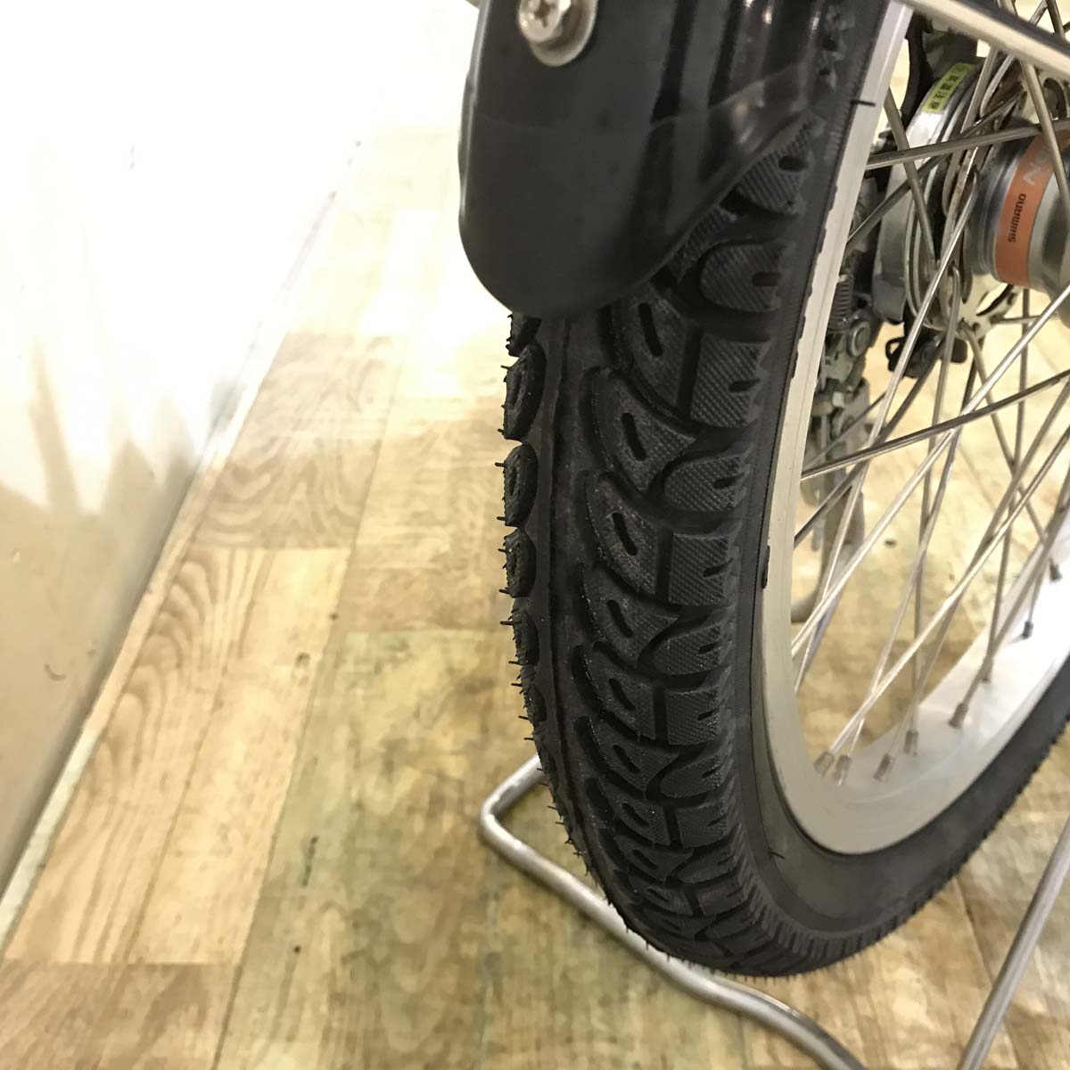 中古電動自転車 パナソニック ギュット ミニ DX ブラウン 20インチ KB100