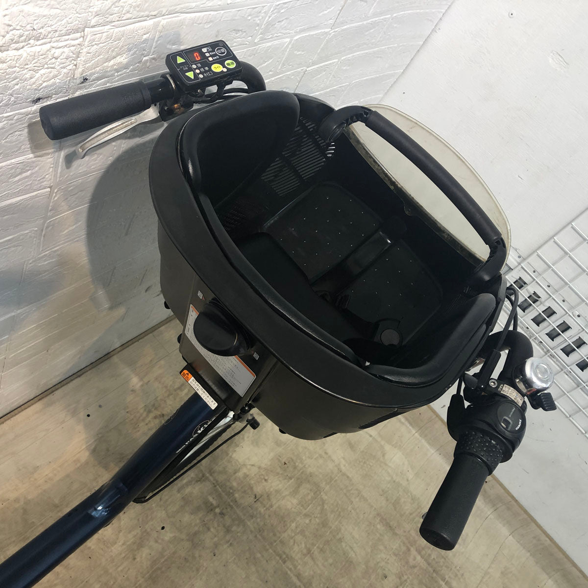 中古電動自転車 ヤマハ PAS Kiss mini パス キッス ミニ ネイビー 20インチ YD024