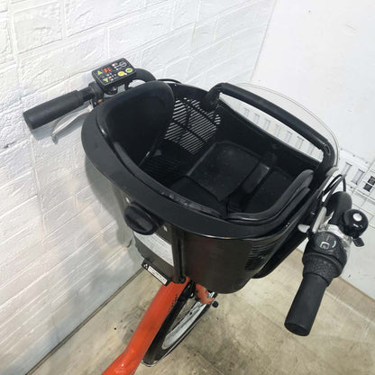 ブリヂストン アンジェリーノプティットe オレンジ 20インチ YI027 【中古車】