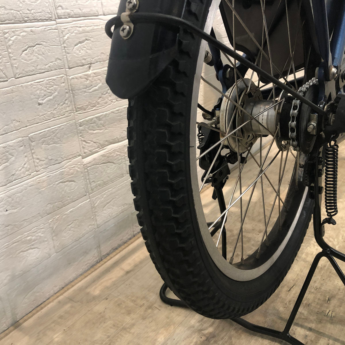 ヤマハ PAS Kiss mini パス キッス ミニ ネイビー 20インチ YD024【中古車】