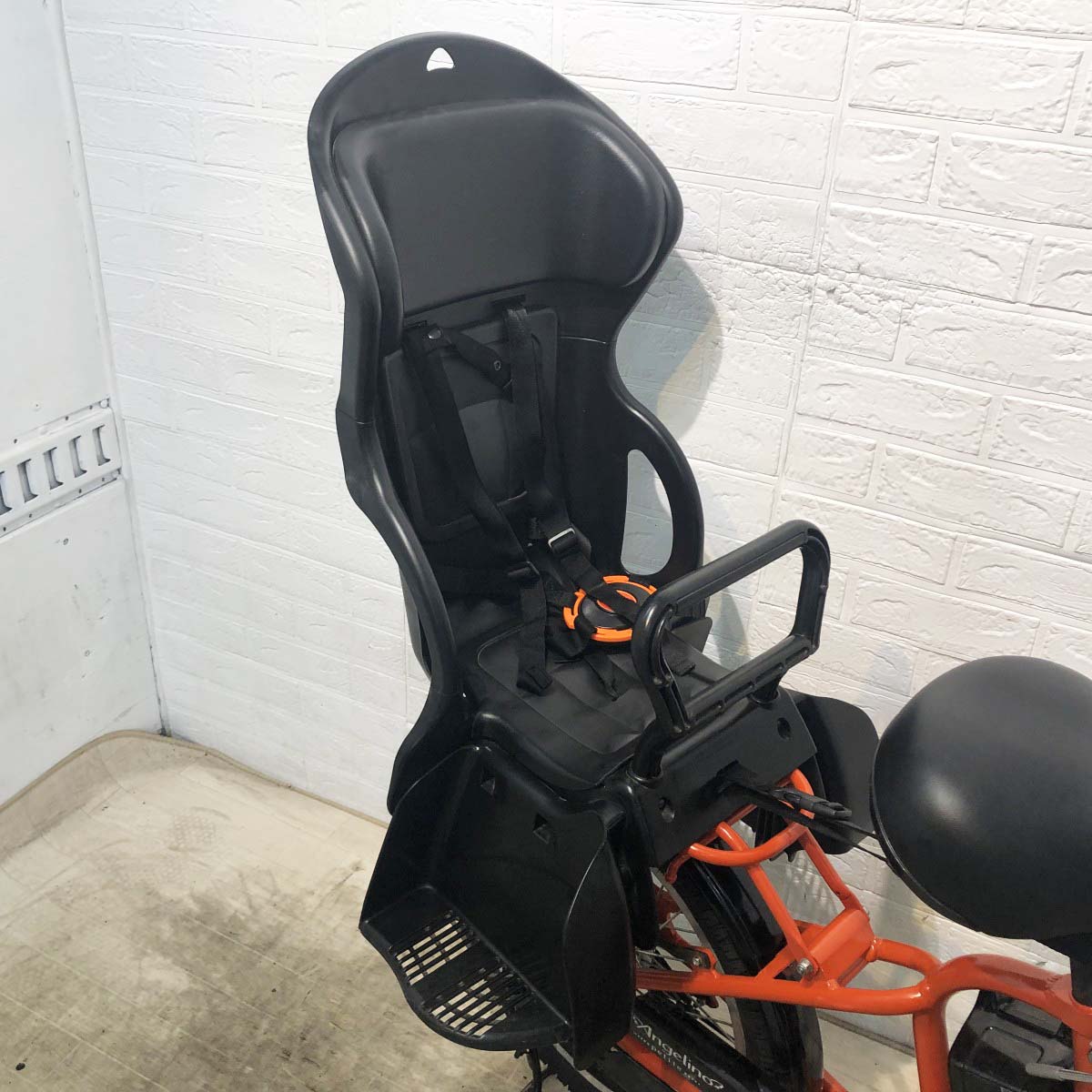 ブリヂストン アンジェリーノプティットe オレンジ 20インチ YI027 【中古車】
